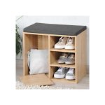 Kesper ksp15925 mini cipelarnik hrast sa jastukom za sedenje 51.5 x 48 x 29,5 cm - Слика 2