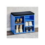 Kesper ksp15960 mini cipelarnik plavi sa jastukom za sedenje 51.5 x 48 x 29,5 cm