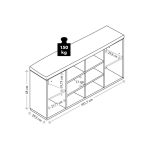 Kesper ksp15982 drveni cipelarnik zeleni sa jastukom za sedenje 103,5x48x29,5cm - Слика 3