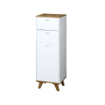 Kesper ksp15992 ormarić sa 2 ladice I 1 vratima 32x28x96 cm beli lak