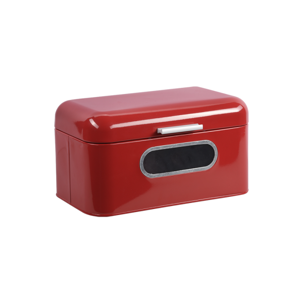 Kesper ksp18050 kutija za hleb metalna 30x18x15cm crvena