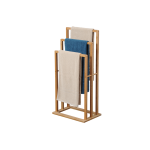 Kesper ksp19432 držač za peškire trodelni od bambusa 40 x 27 x 82 cm