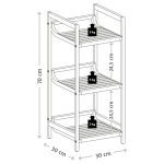 Kesper ksp19435 višenamenska polica 30x30x70cm - Слика 2