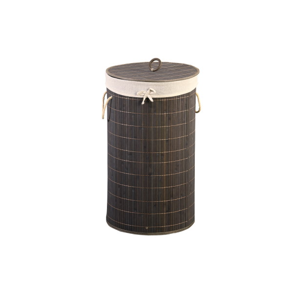 Kesper ksp19573 korpa za prljavi veš tamni bambus 35 x 35 x 60 cm