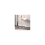 Kesper ksp24660 sto pomoćni okrugli beli 40cm - Слика 2