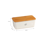 Kesper ksp58090 kutija za hleb 34x18x14cm bela - Слика 2