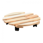 Kesper ksp69104 prenosni stalak za saksije boja drveta