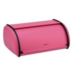 Kinghoff kh1753 kutija za hleb metalna tamno roze
