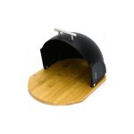 Klausberg kb7286 kutija za hleb crna  37 x 26.5 x 20 cm - Слика 2