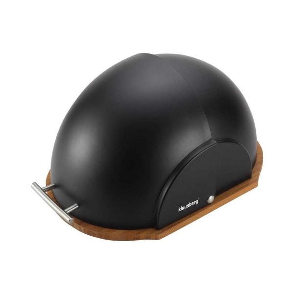 Klausberg kb7286 kutija za hleb crna  37 x 26.5 x 20 cm