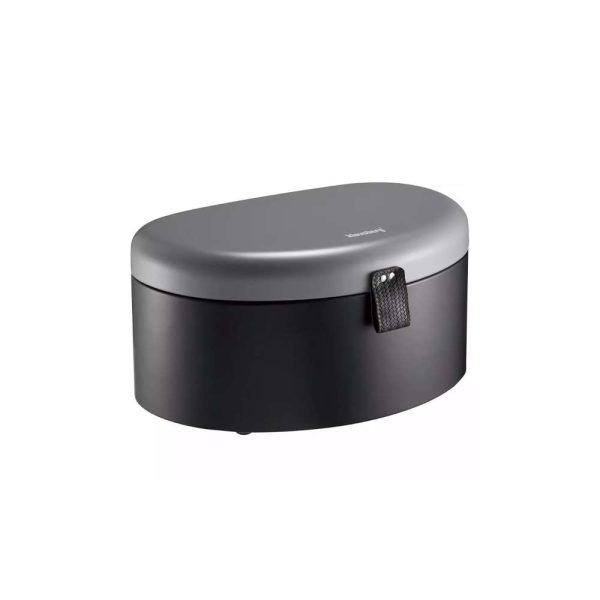 Klausberg kb7576 kutija za hleb crno siva metalna