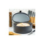 Klausberg kb7578 kutija za hleb siva metalna