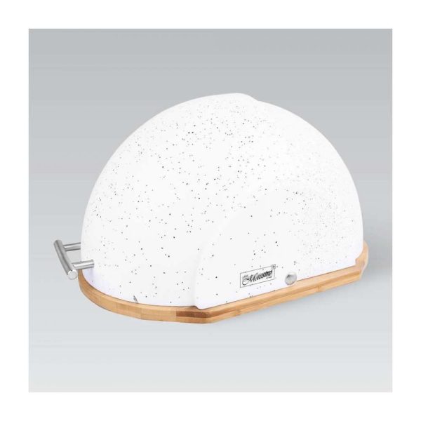 Maestro mr1678g kutija za hleb 37,5x27,5x21 cm crna bambus akril