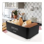 Maestro mr1677ar-bl kutija za hleb 34,5x25x16,5cm crna - Слика 3