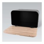Maestro mr1770bl kutija za hleb 35x21x21cm drvo-metal crna - Слика 2