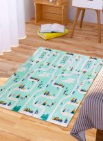 BBO SKLOPIVA PODLOGA ZA IGRU OD PENE (ZH-1) - HAPPY BEAR (180x200x1cm) - Слика 3