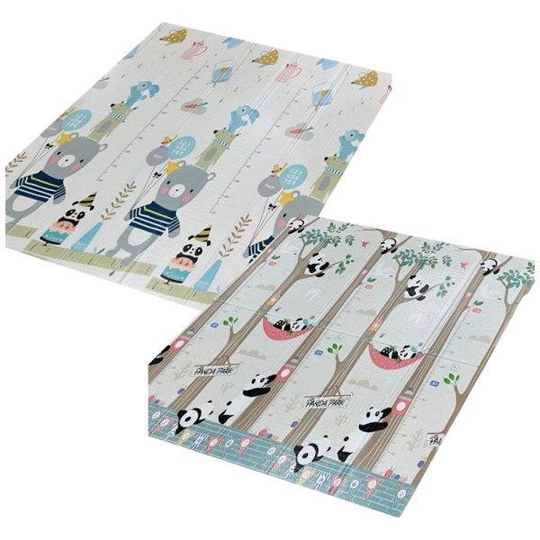 BBO SKLOPIVA PODLOGA ZA IGRU OD PENE (ZH-1) - PANDA BIRTHDAY PARTY (180x200x1cm)