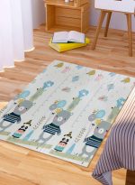 BBO SKLOPIVA PODLOGA ZA IGRU OD PENE (ZH-1) - PANDA BIRTHDAY PARTY (180x200x1cm) - Слика 2