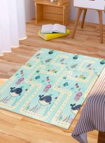 BBO SKLOPIVA PODLOGA ZA IGRU OD PENE (ZH-1) - SMALL WHALES (180x200x1cm) - Слика 2