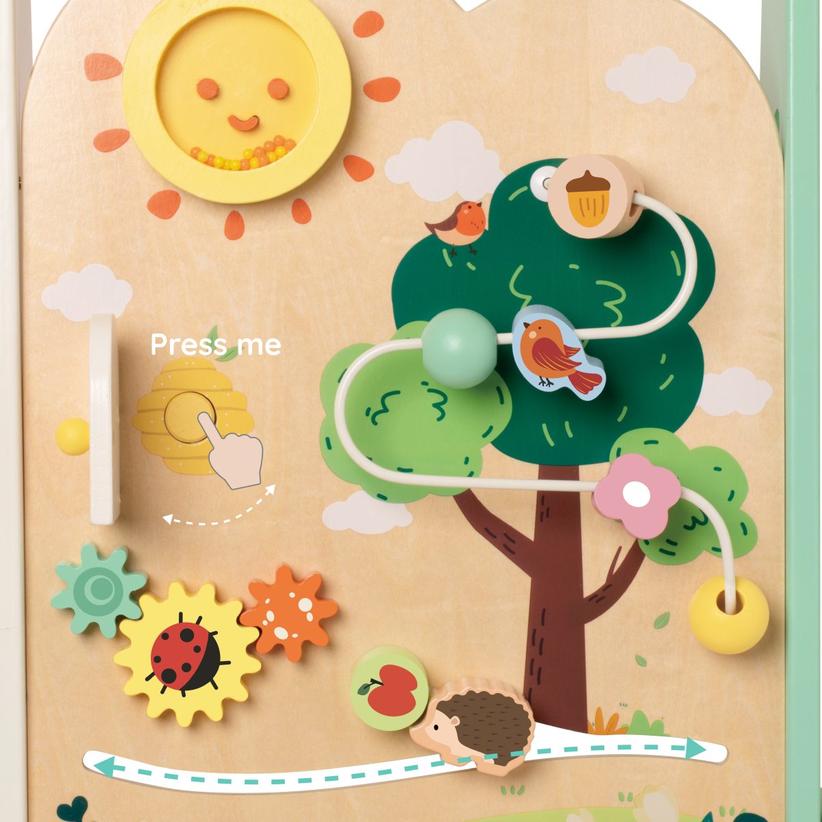 Drvena guralica hodalica Šuma Classic World - Слика 6