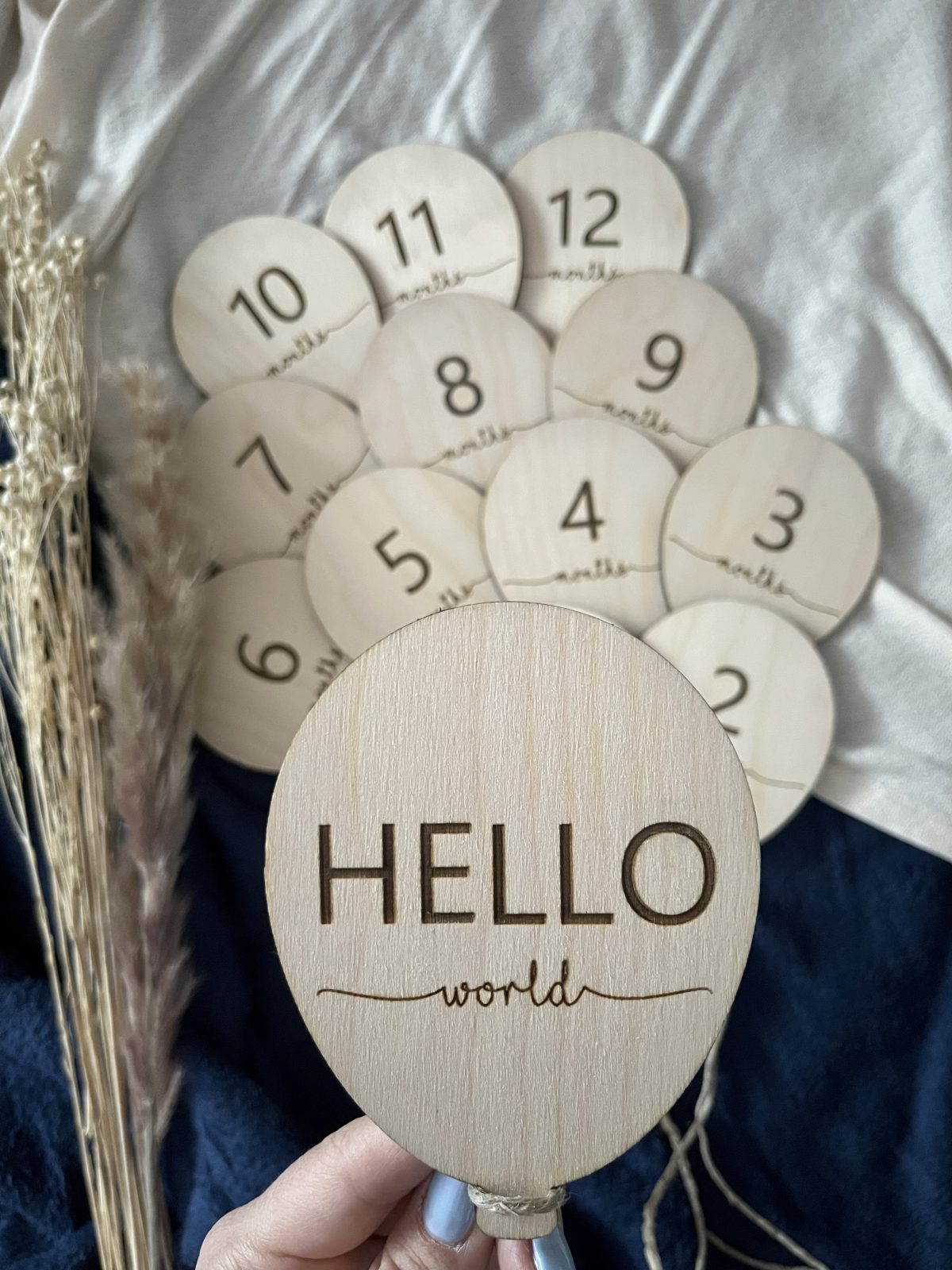 Drvene kartice uspomena u obliku balona - Слика 2