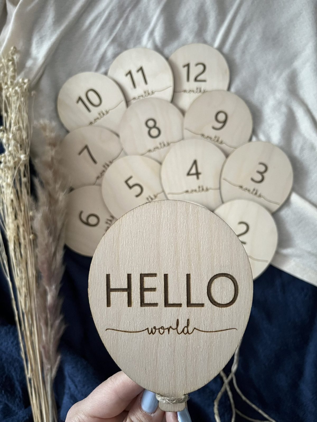 Drvene kartice uspomena u obliku balona - Слика 2