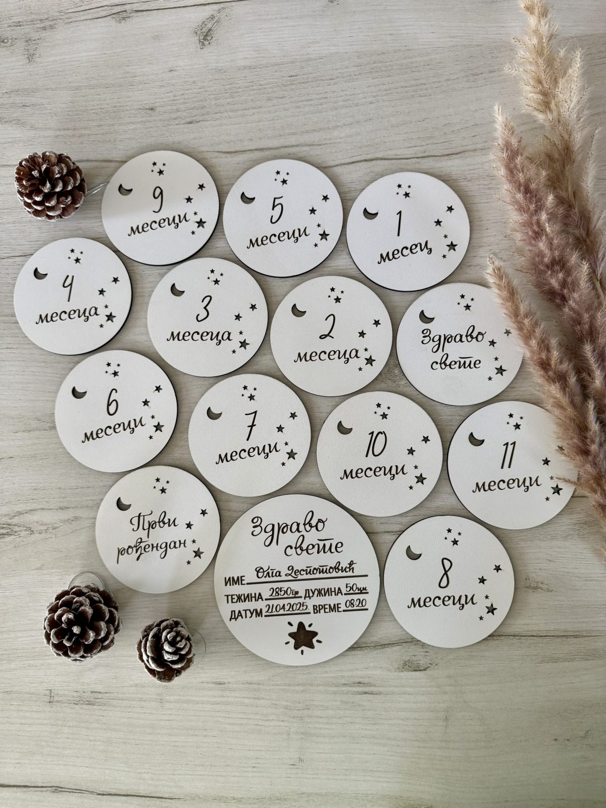 Bele kartice za fotografisanje Zdravo svete - Слика 2