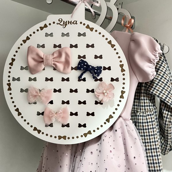 Personalizovani držač gumica za kosu, okrugli