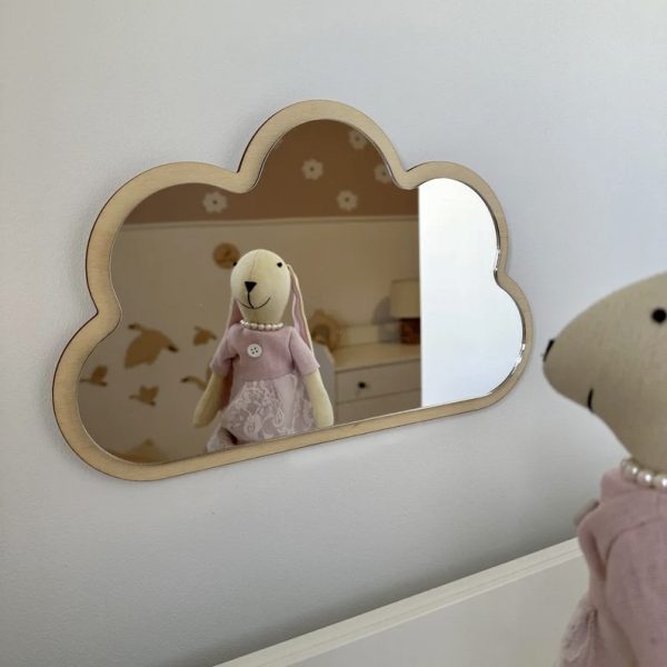 Ogledalo za dečiju sobu, oblak  35 x 26cm