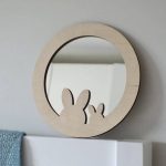 Ogledalo za dečiju sobu, zeke - Слика 2