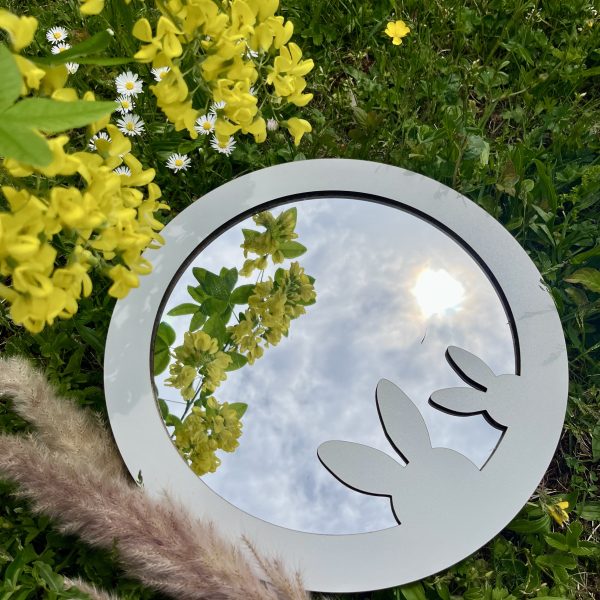 Ogledalo za dečiju sobu, zeke