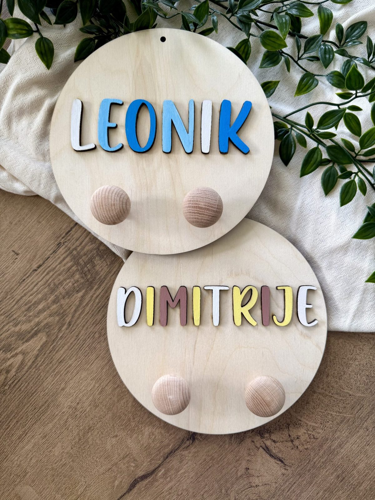 Drveni čiviluci sa imenom - Слика 5