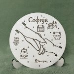 Stalak za narukvice iz porodilišta sa persnolazacijom 5
