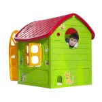 Kućica za igru, 120x113x111cm, zeleno-žuta - Слика 2