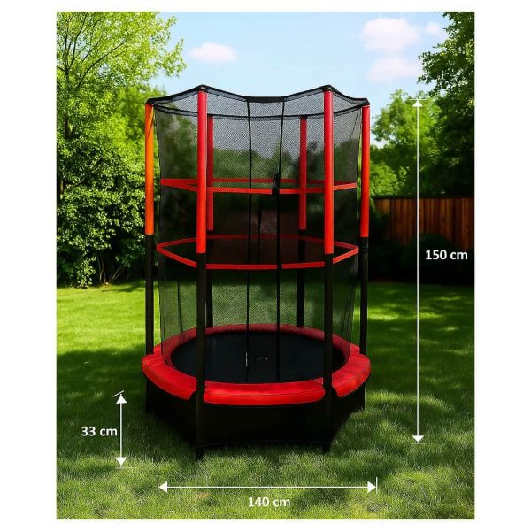 Trampolina set 140 cm sa zaštitnom mrežom