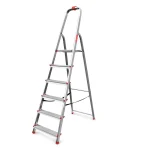 BAULICH Kućne Aluminijumske Merdevine 5+1 - Слика 3