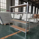 SuperHome 160x160x40cm 4x175kg Metalna Montažna Polica - Слика 3