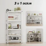 SuperHome 180x90x30cm 175Kg Metalna Montažna Polica - Слика 3