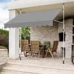 Balkonska Tenda 350x120cm Siva - Слика 2