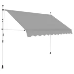 Balkonska Tenda 350x120cm Siva - Слика 4