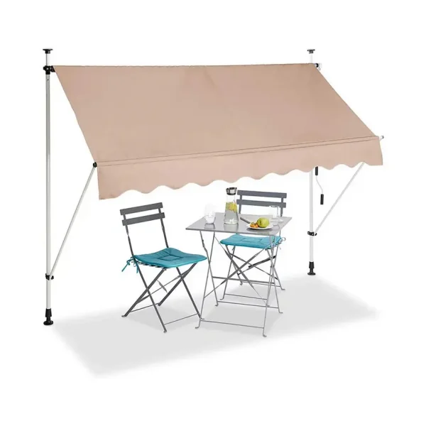 Balkonska Tenda 300x120cm Bež