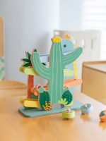 Drvena igračka Tobogan Dinosaurus Classic World - Слика 4