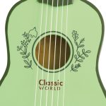 Drvena Gitara zelena Classic World - Слика 6