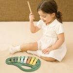 Drveni Ksilofon zeleni Classic World - Слика 4