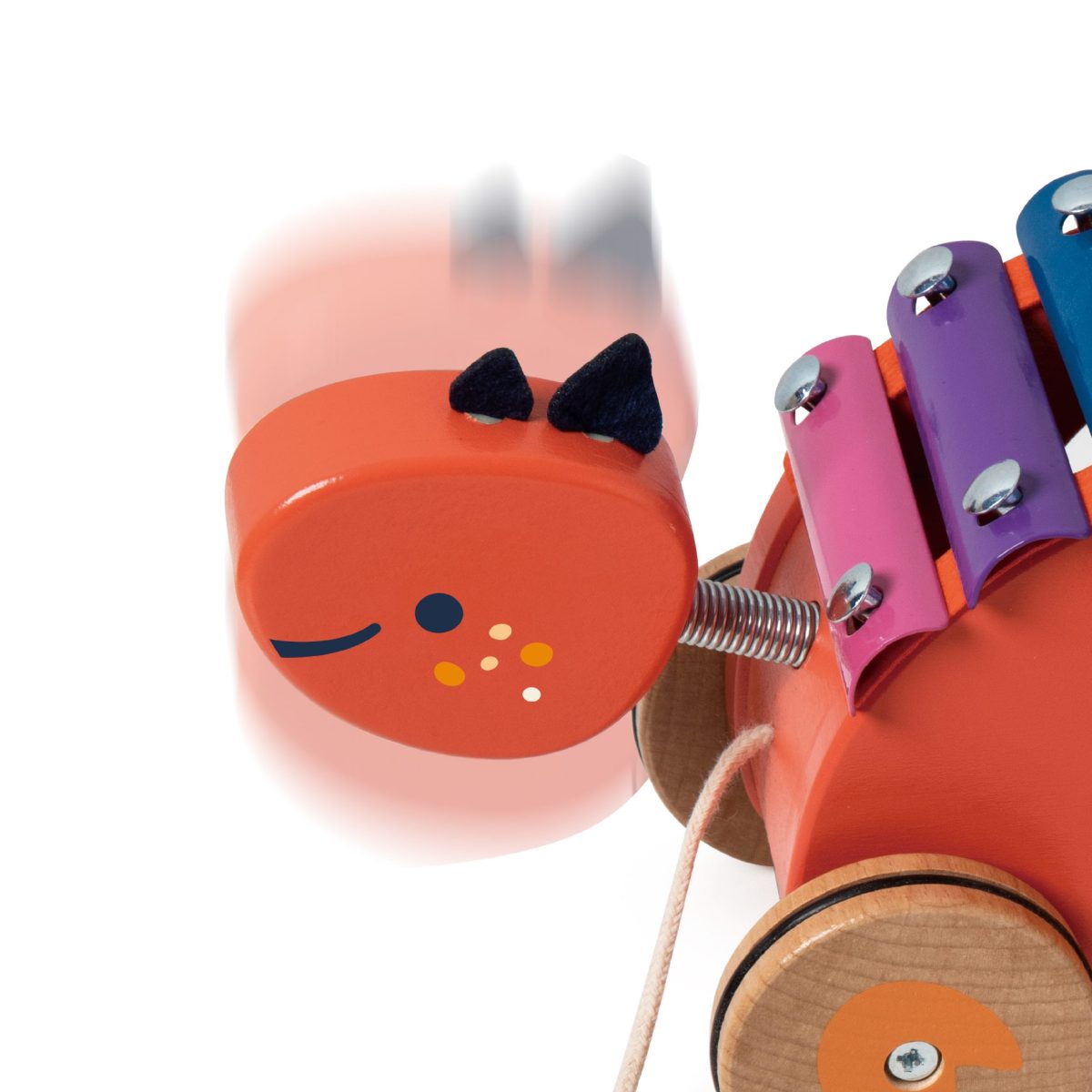 Drveni ksilofon Dinosaurus Classic World - Слика 6