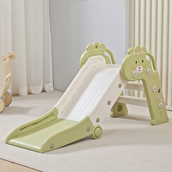 Sklopivi tobogan "Maca"  - Bela+svetlo zelena boja