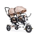 412 Playtime tricikl za dvoje dece  Twins sa rotirajućim sedištem