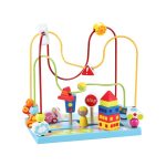 Drveni set Lavirint perle Autoput Classic World - Слика 3