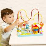 Drveni set Lavirint perle Autoput Classic World - Слика 2