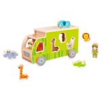 Drvena umetaljka Kamion sa životinjama Classic World - Слика 3